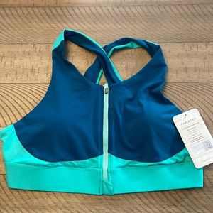 Fabletics High support Zip-Front Bra